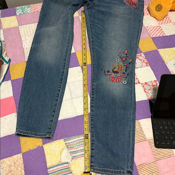 Johnny Was “The Skinny Jean” Size 30 inseam 28” - Picture 14 of 14